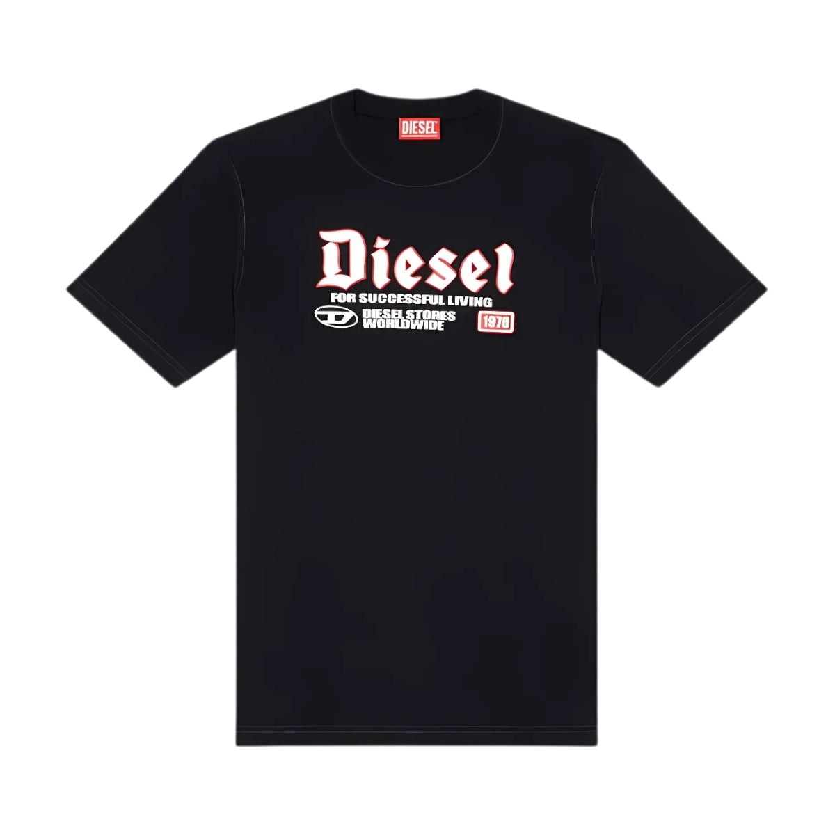 Diesel T-Shirt T-Adjust K1 Logo Black