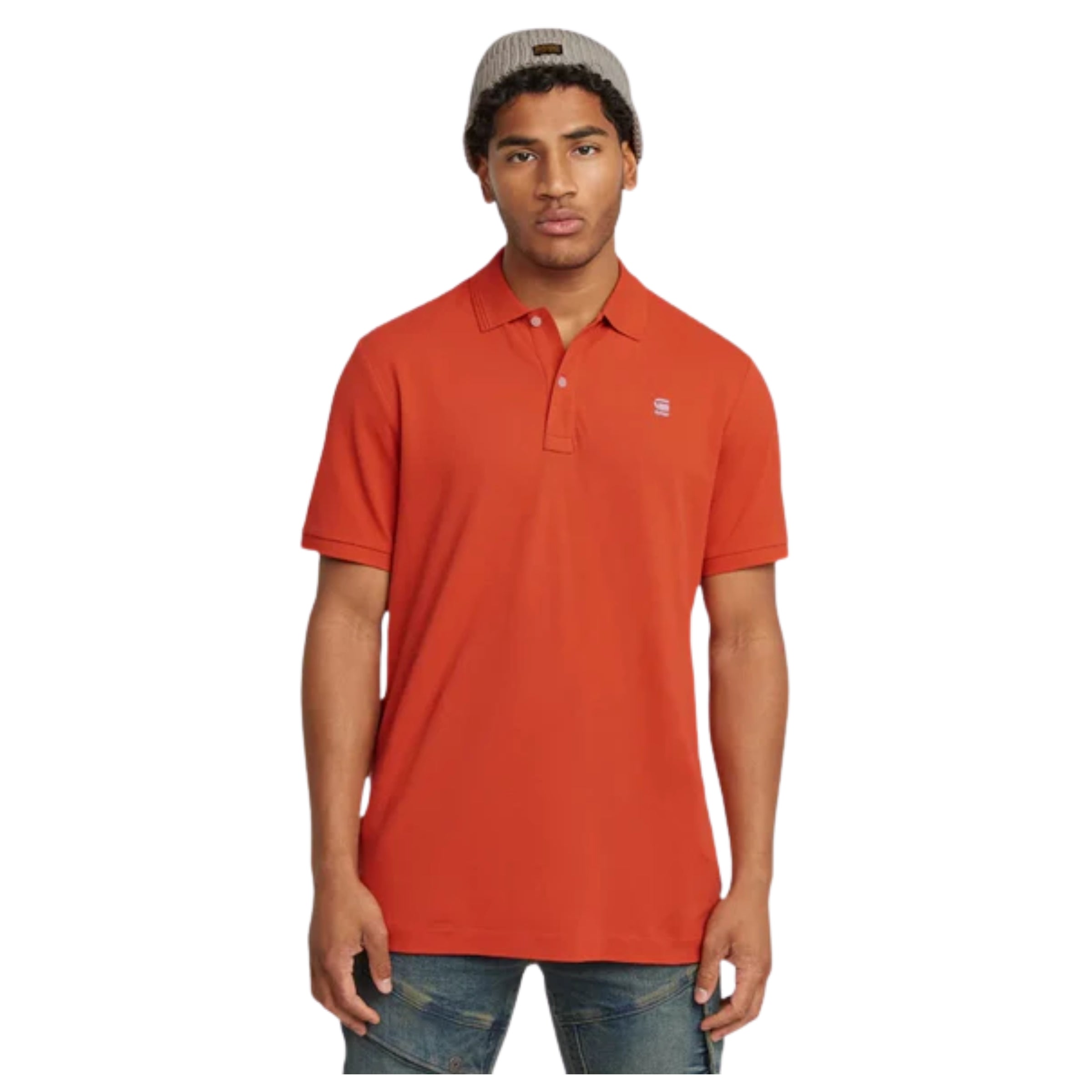 G-Star Golfer Dunda Overdyed Red