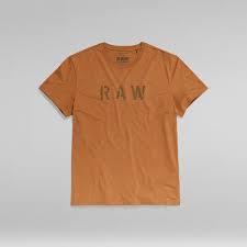 G-Star T-Shirt Raw Logo Chipmunk