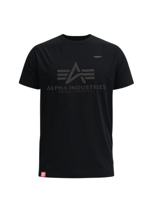 Alpha T-Shirt Reflective Black
