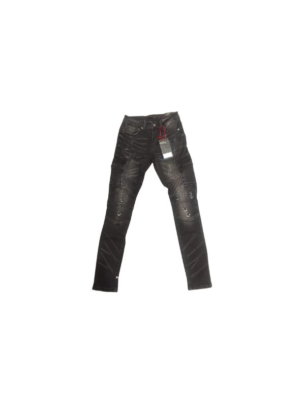 Cutty Jeans Biker Denim Black