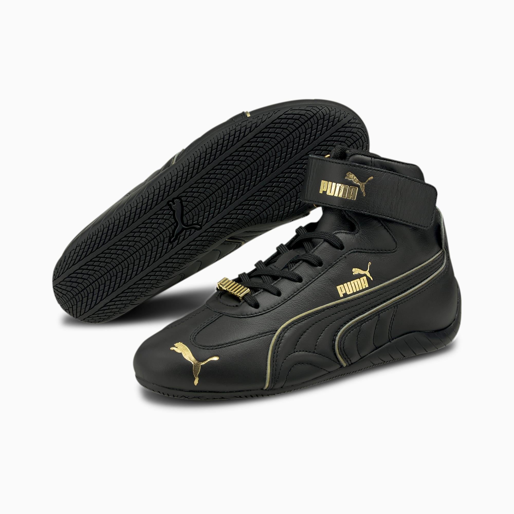 Puma Sneaker Ladies Speedcat Mid Ls Metallic Black-Gold