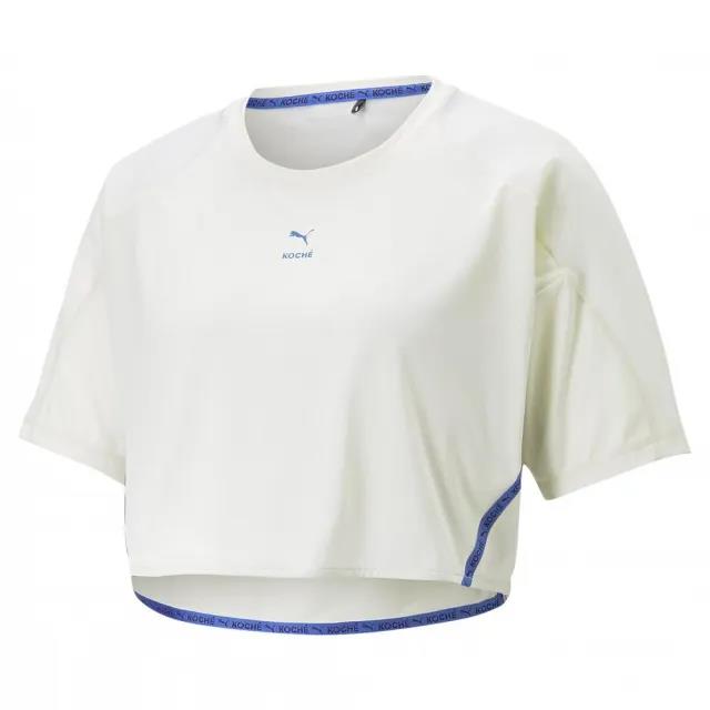 Puma T-Shirt Ladies Cropped X Koche White