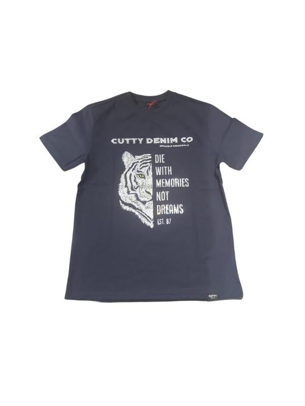 Cutty Crew Tiger Print Navy