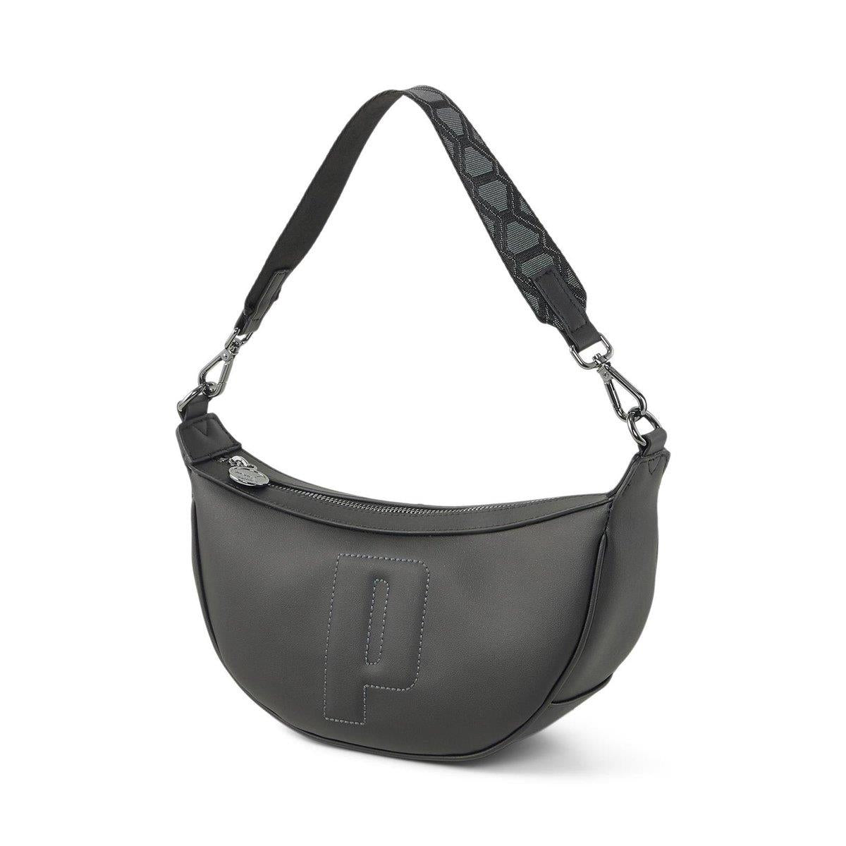 Puma Bag Sense Mini Hobo P Logo Black
