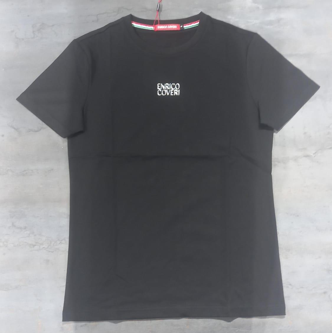Enrico T-Shirt Mini Logo Black