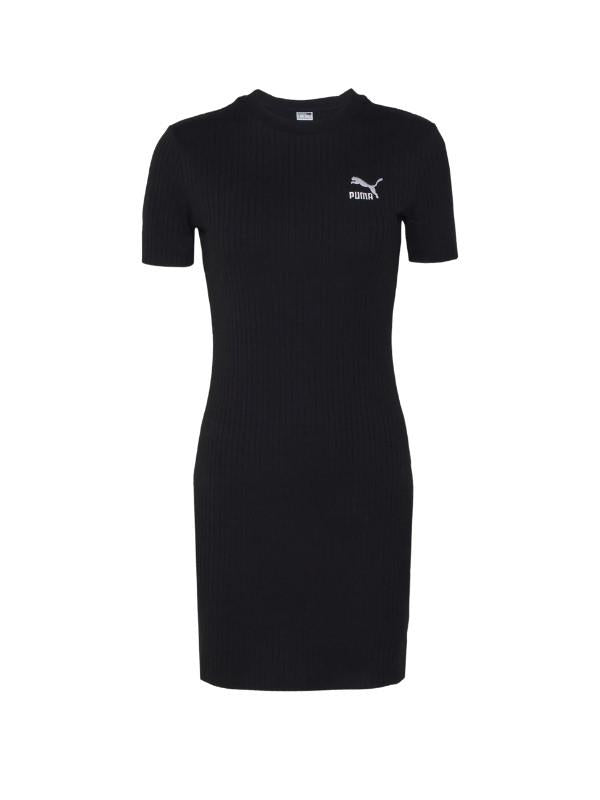 Puma Dress Classics Ribbed Black