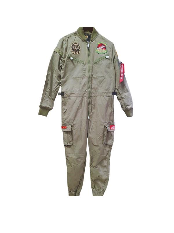 Alpha Flight Suit Cotoon Sage