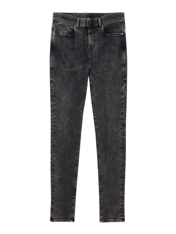 Diesel Jean Pantaloni Skinny Wash Black